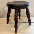 Antique English Elm Stool