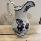 English Mulberry Transferware Pitcher