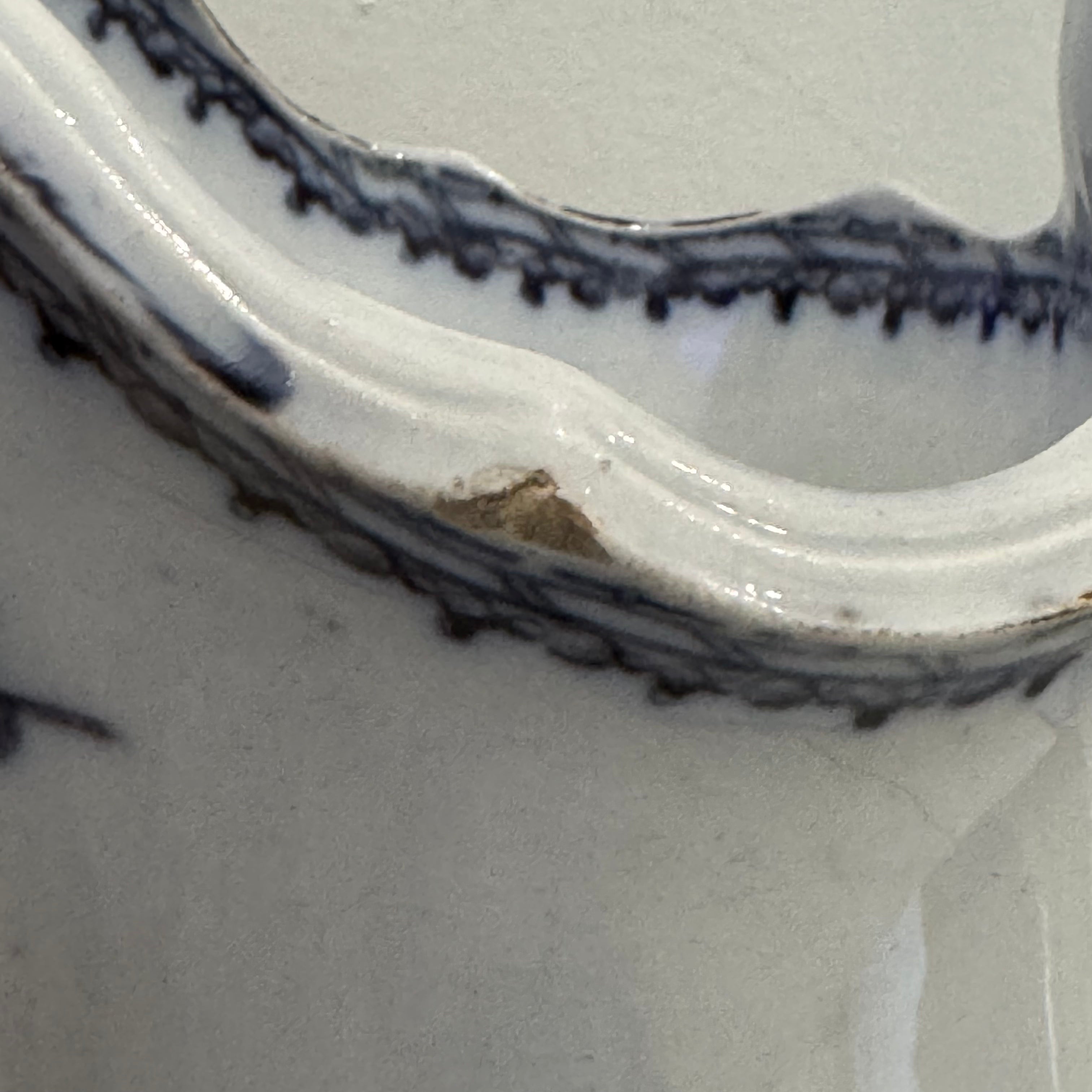 English Mulberry Transferware Pitcher
