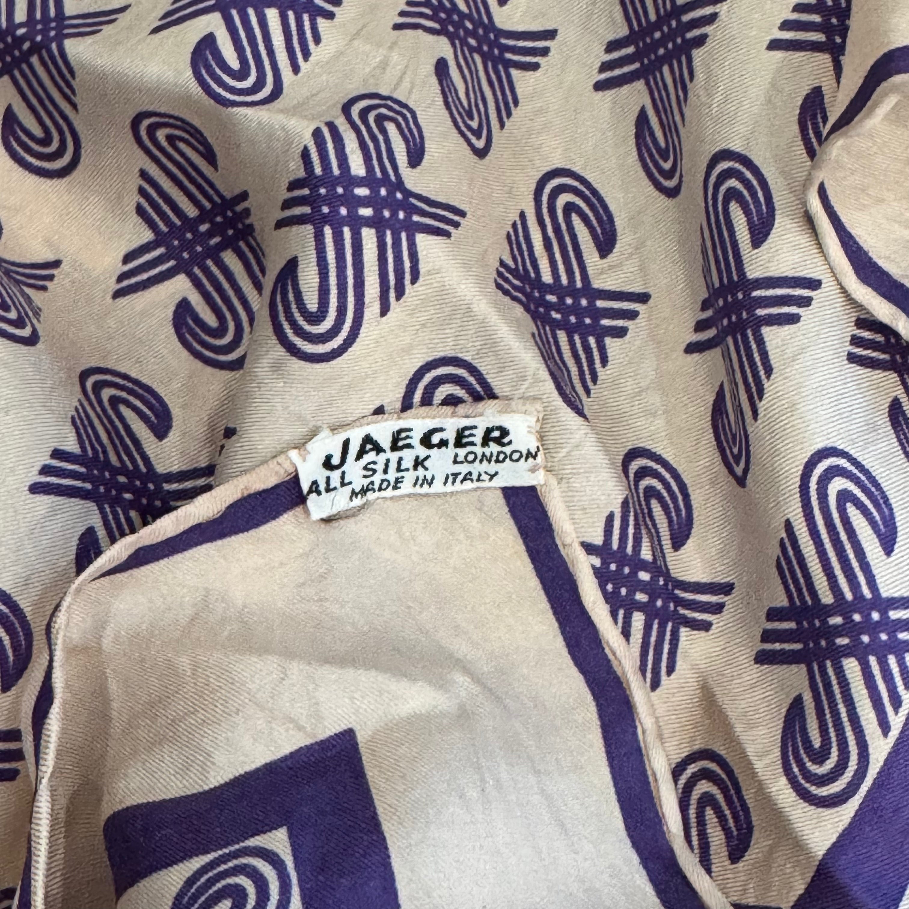 Jaeger London Silk Scarf