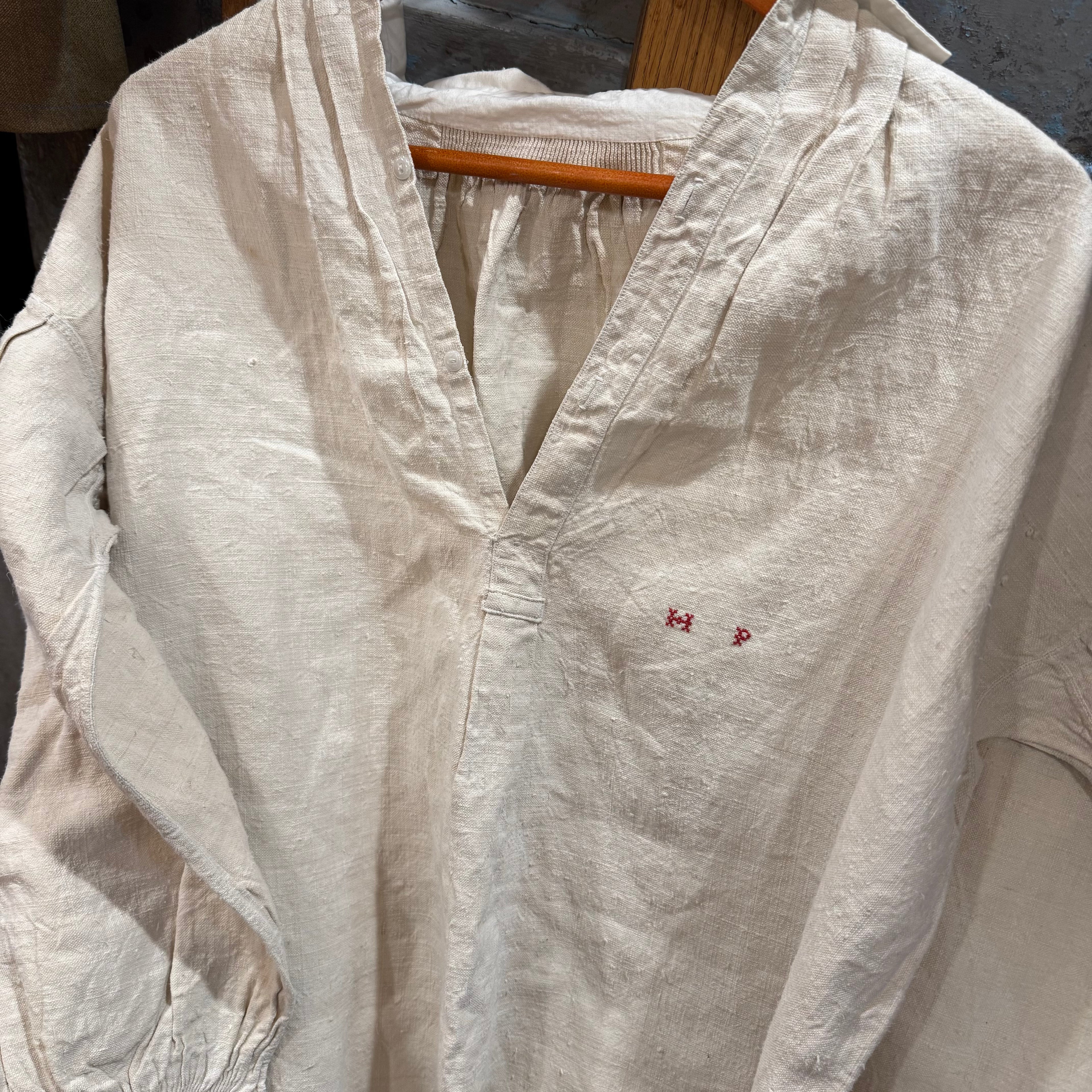 Antique French Linen Chemise