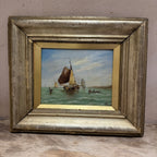 Dutch Maritime Oil Painting