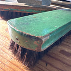 Green Horsehair Brush