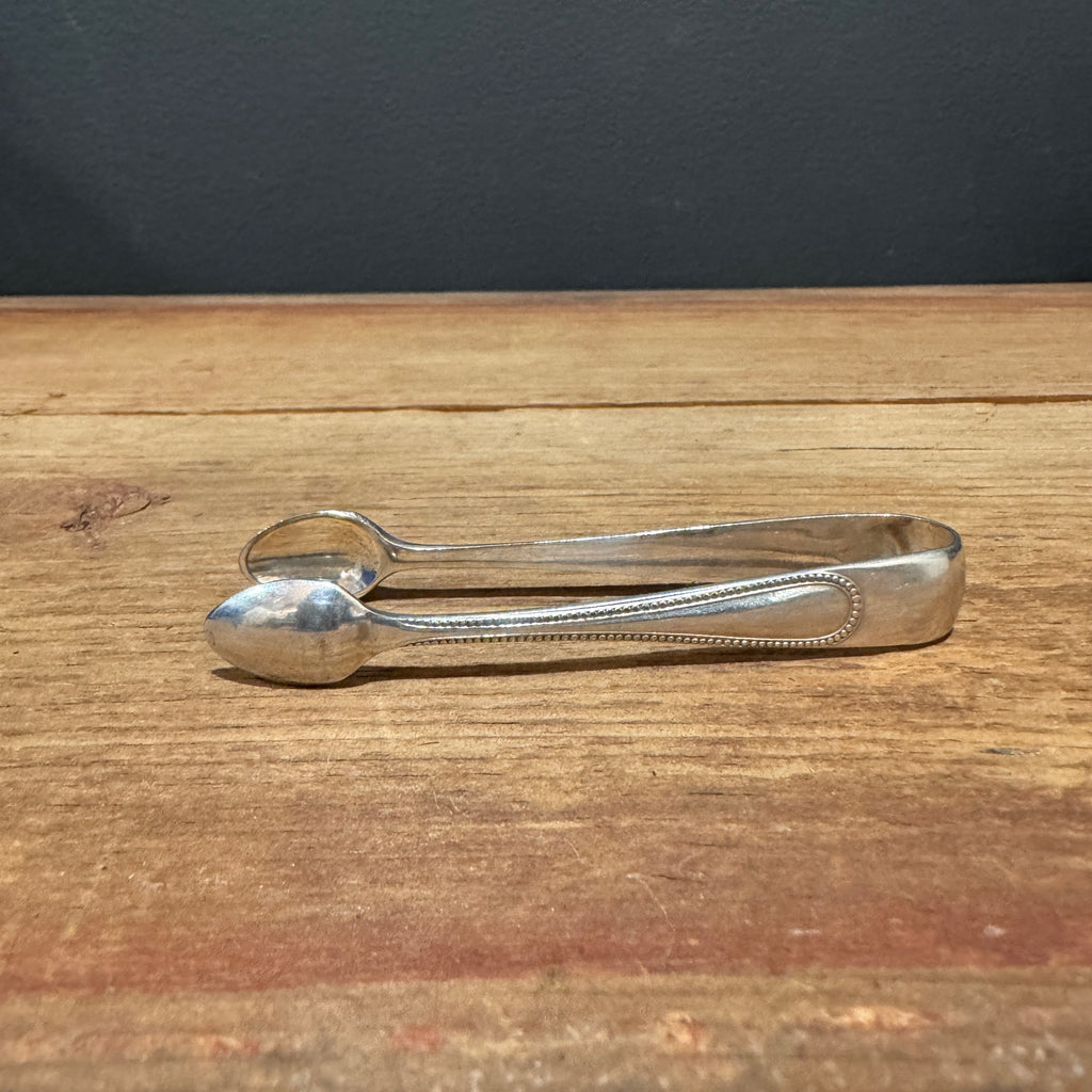 Vintage Silver-plate Sugar Tongs