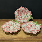 Hand-Painted Strawberry Serving Bowl from Portugal