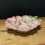 Hand-Painted Strawberry Serving Bowl from Portugal