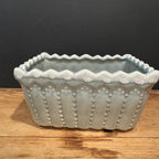 Vintage Blue Gray  Planter