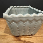 Vintage Blue Gray  Planter