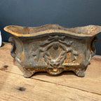 Antique French Cast Iron Jardinière