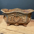 Antique French Cast Iron Jardinière