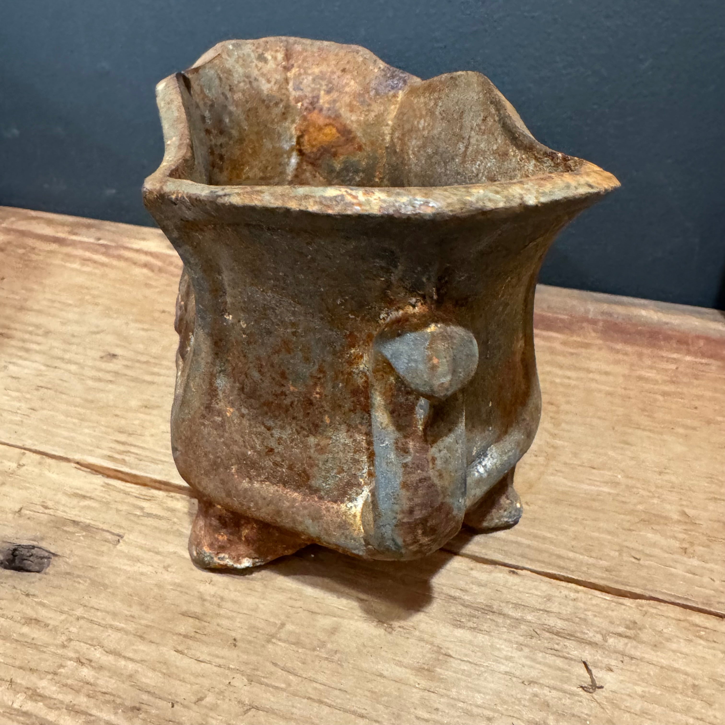 Antique French Cast Iron Jardinière