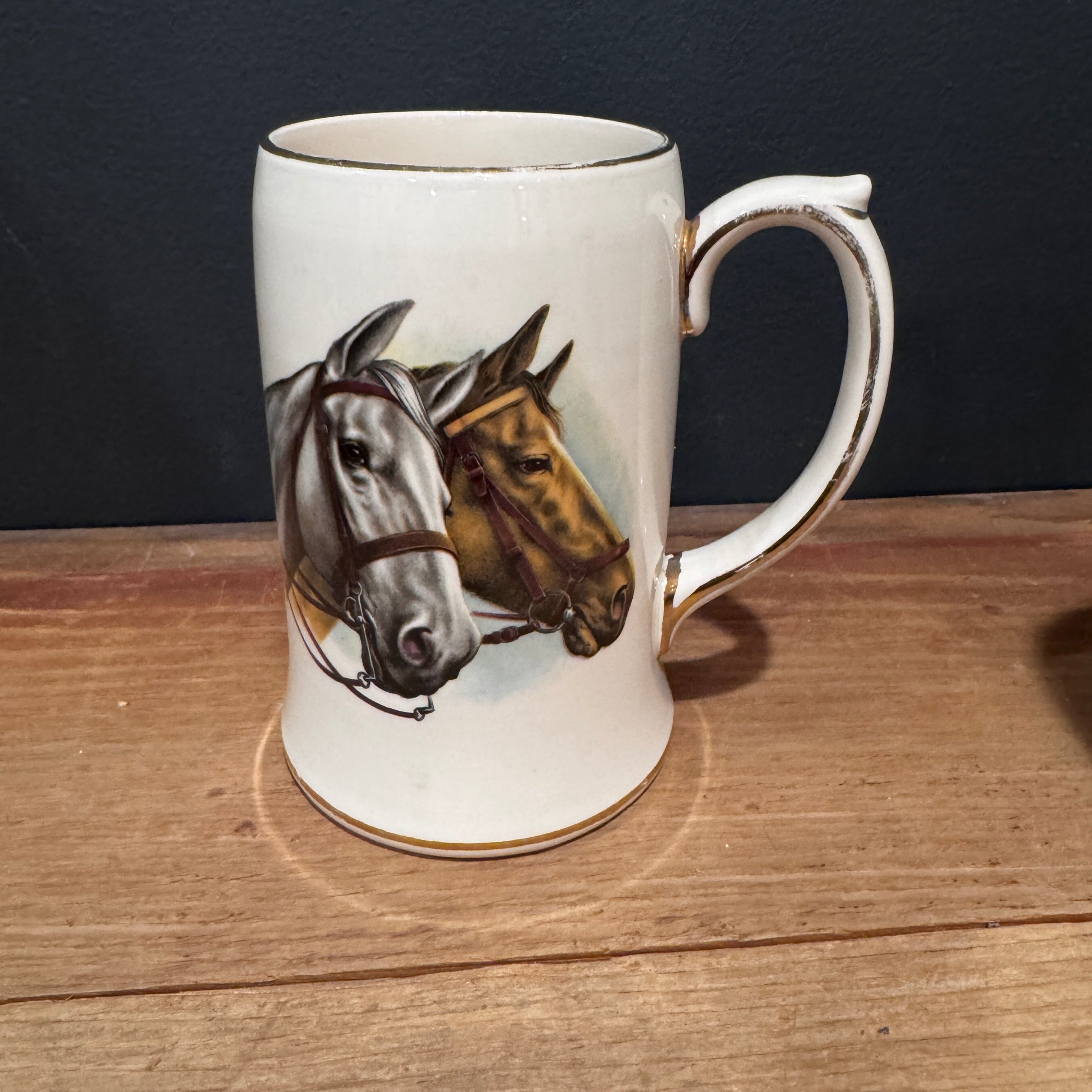 Vintage Sadler Horse Portrait Mug (England)