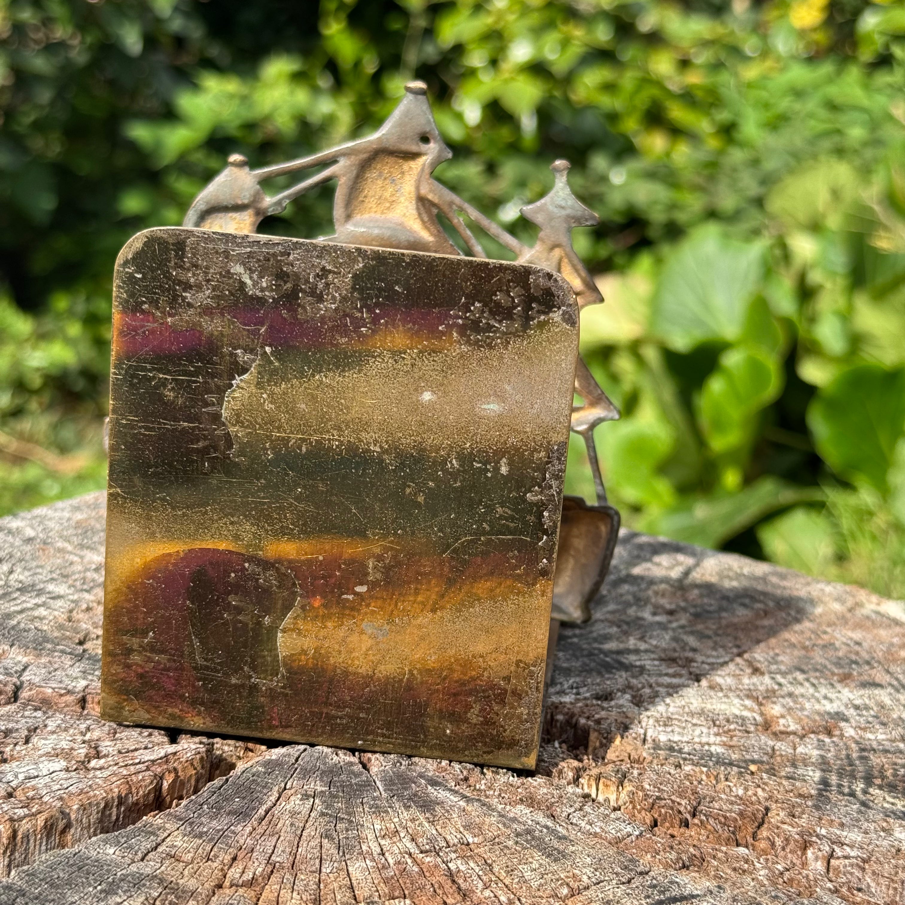 English Brass “Victory” Ship Book Holder