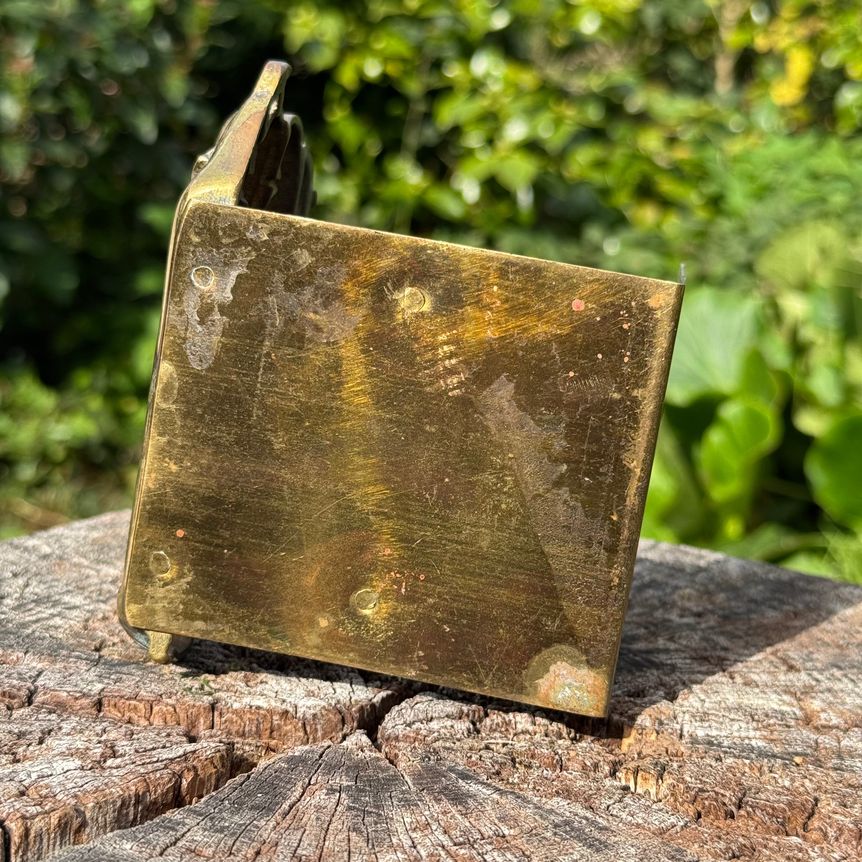 English Brass “Victory” Ship Book Holder