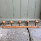 French Coat Rack - 5 Pegs