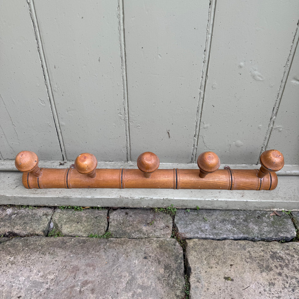 French Coat Rack - 5 Pegs