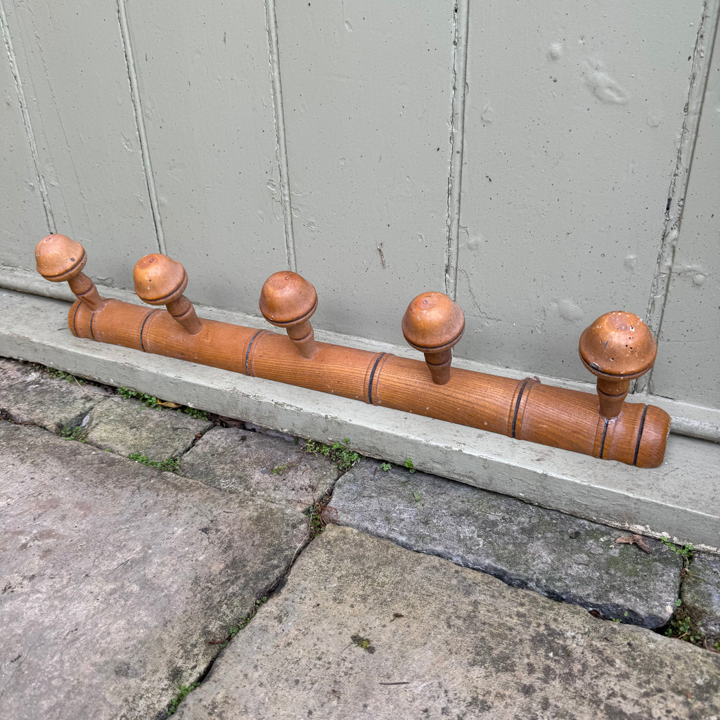 French Coat Rack - 5 Pegs