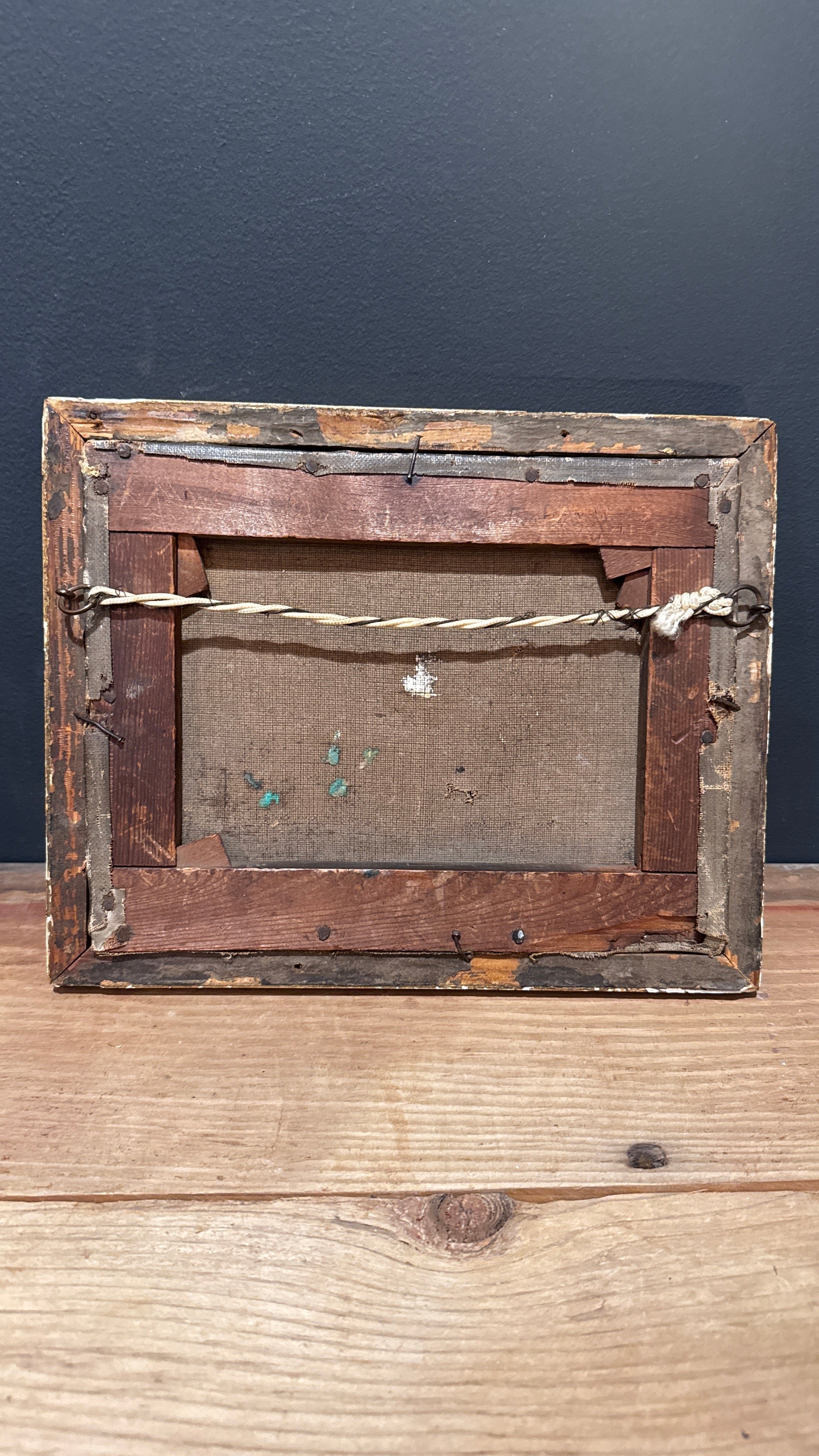 Small English Landscape Oil, c. 1900