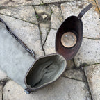 1943 Swiss Military Leather Telescope Case