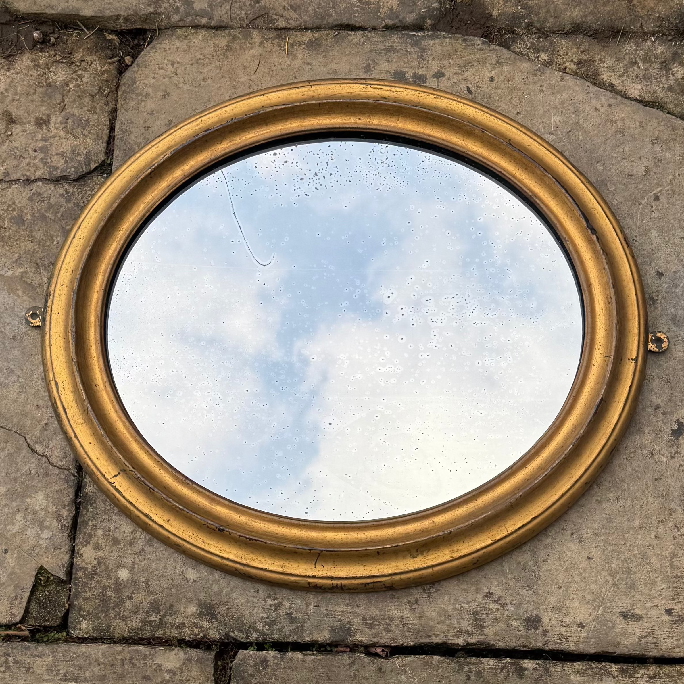 Victorian Gilt Mirror