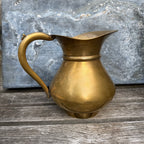 Vintage Solid Brass Water Pitcher