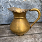 Vintage Solid Brass Water Pitcher