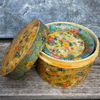 Vintage Japanese Floral Coaster Set