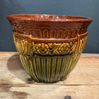 Vintage Majolica-Style Jardinière