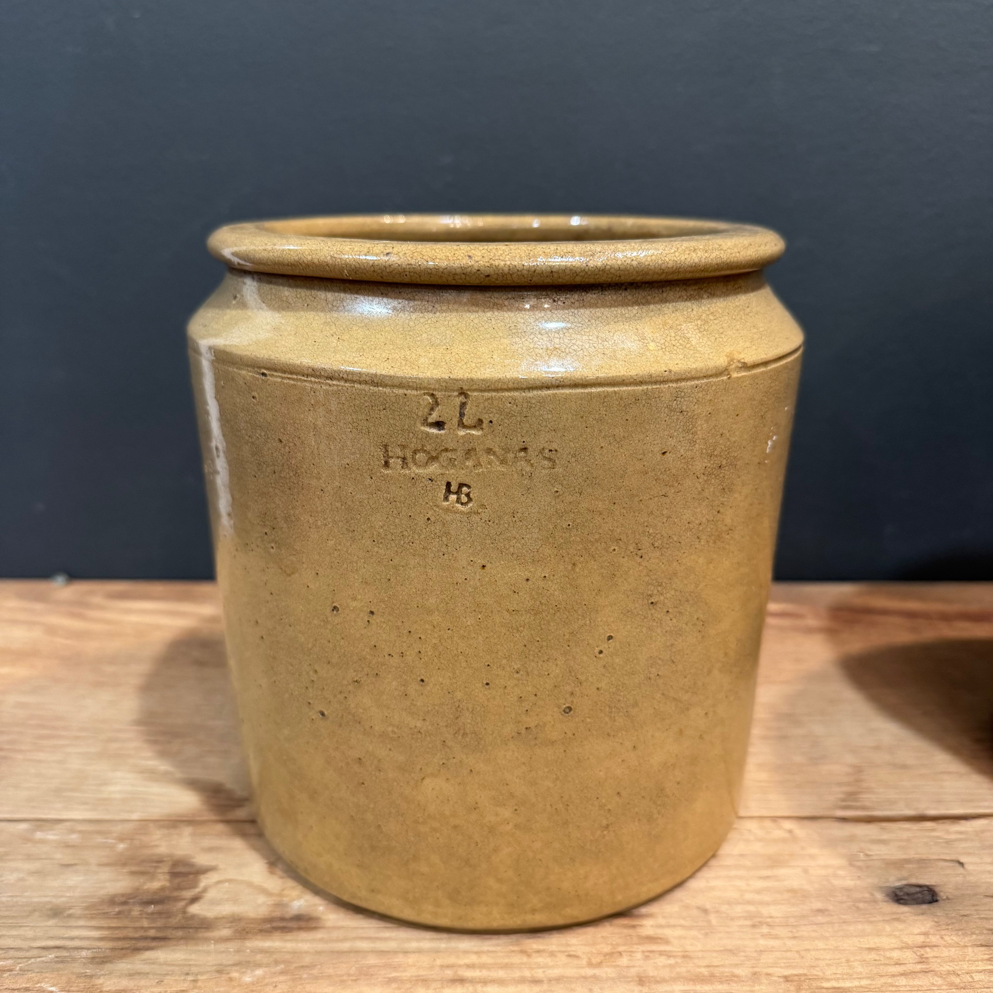 Antique Swedish Crock | Höganäs | 2 Liter