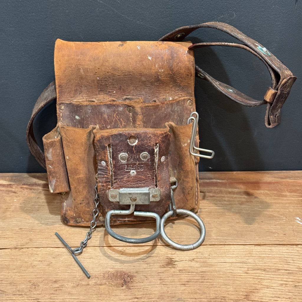 Vintage Leather Lineman Toolbelt