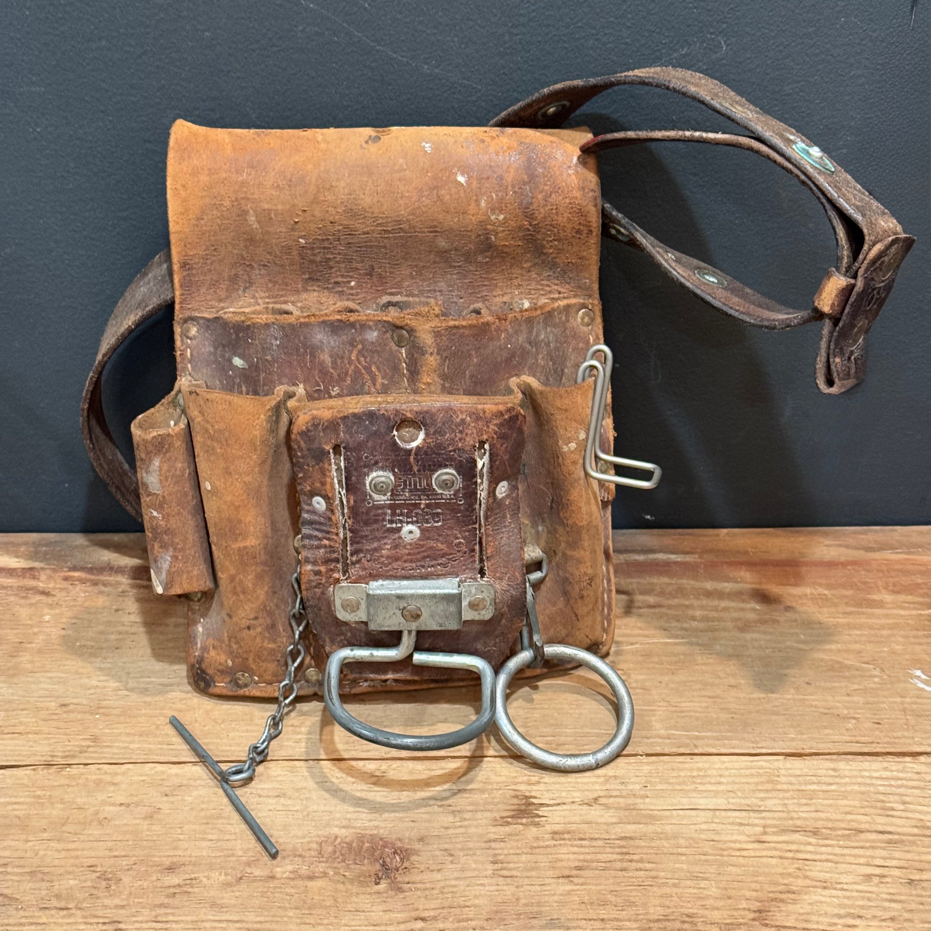 Vintage Leather Lineman Toolbelt