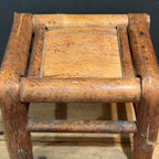 Vintage Bamboo Stool