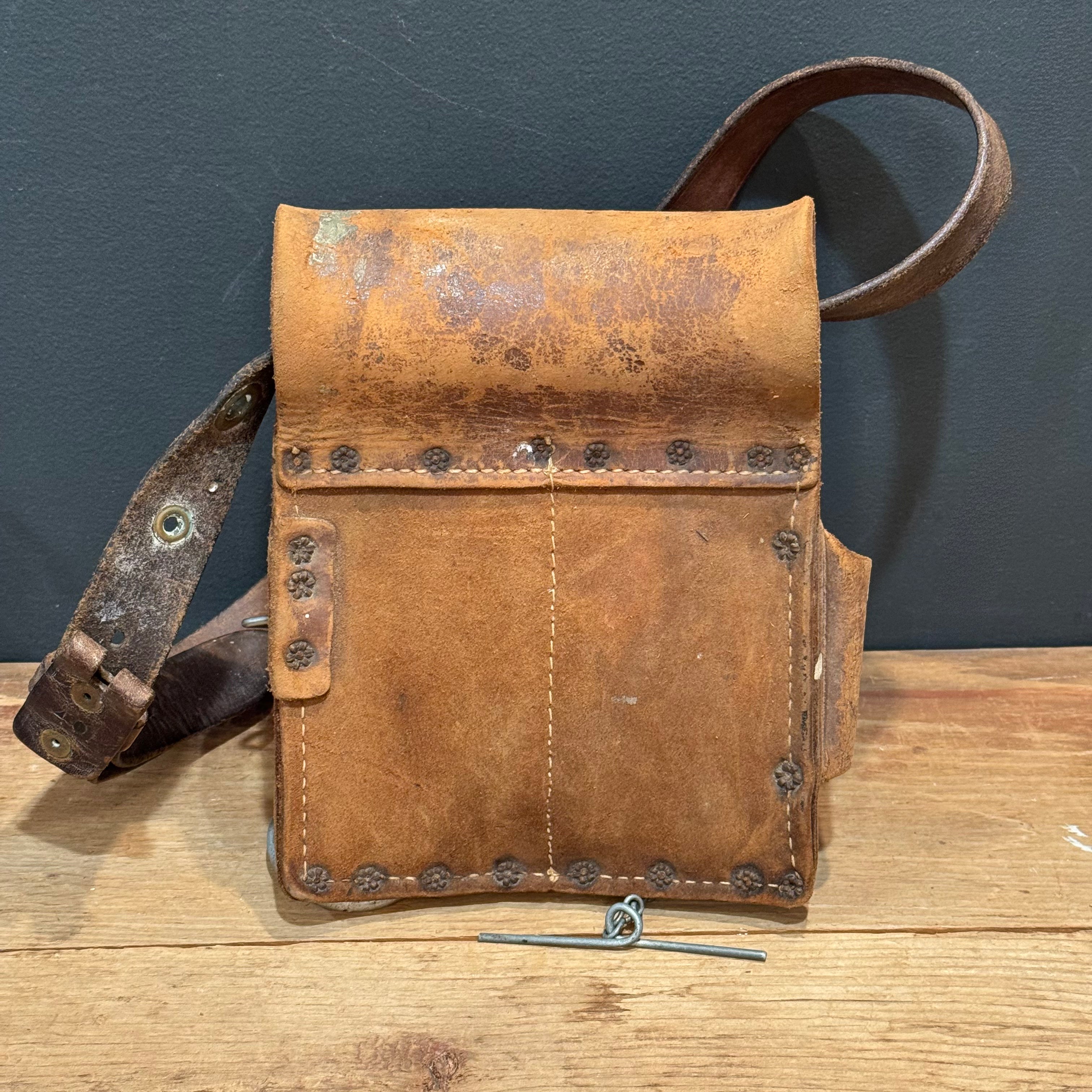 Vintage Leather Lineman Toolbelt