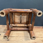 Vintage Bamboo Stool