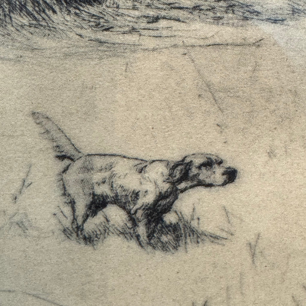 Sporting Hunt Scene with Setters