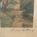 Wallace Nutting "Blossoming Orchard Path"