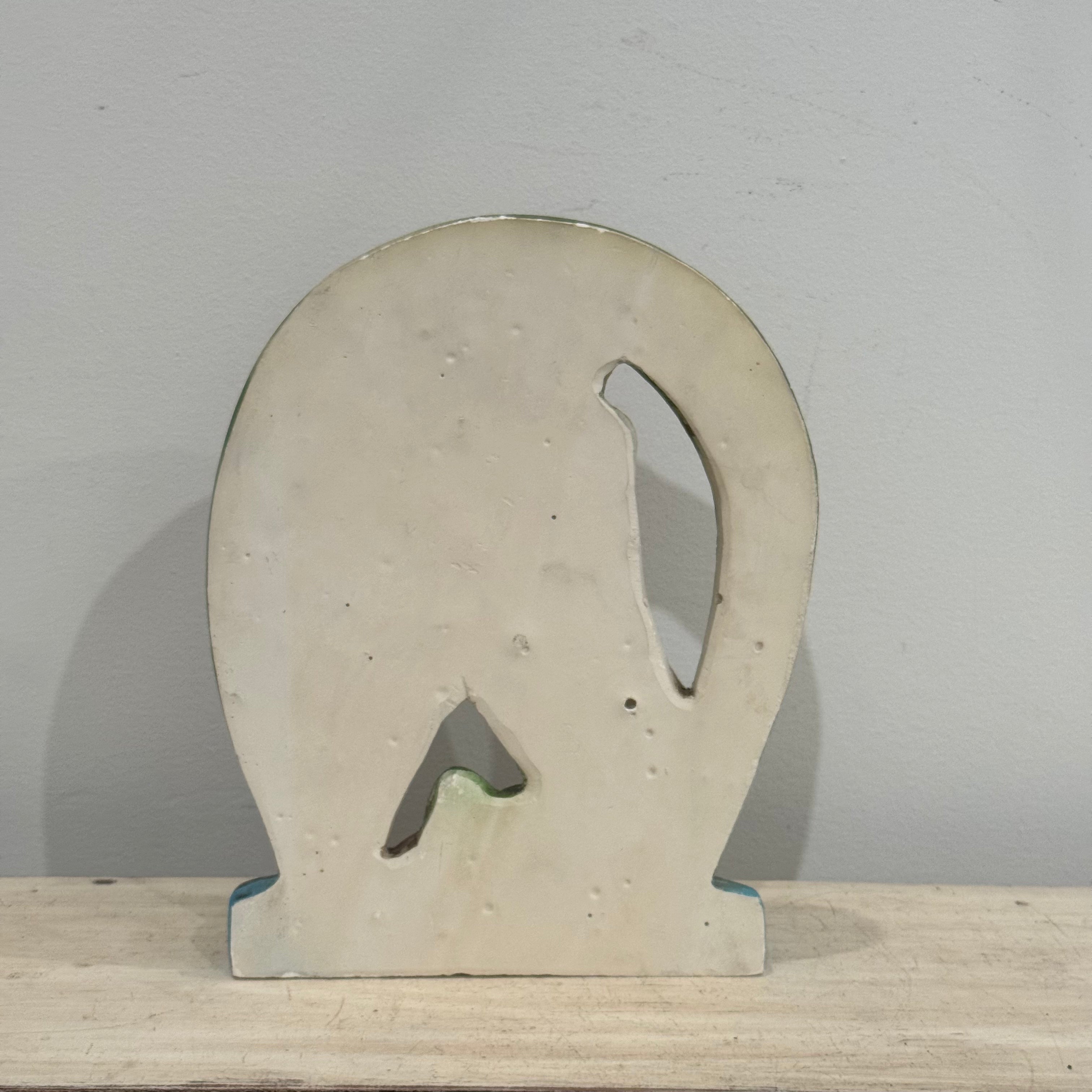 Vintage Chalkware Horse Figurine