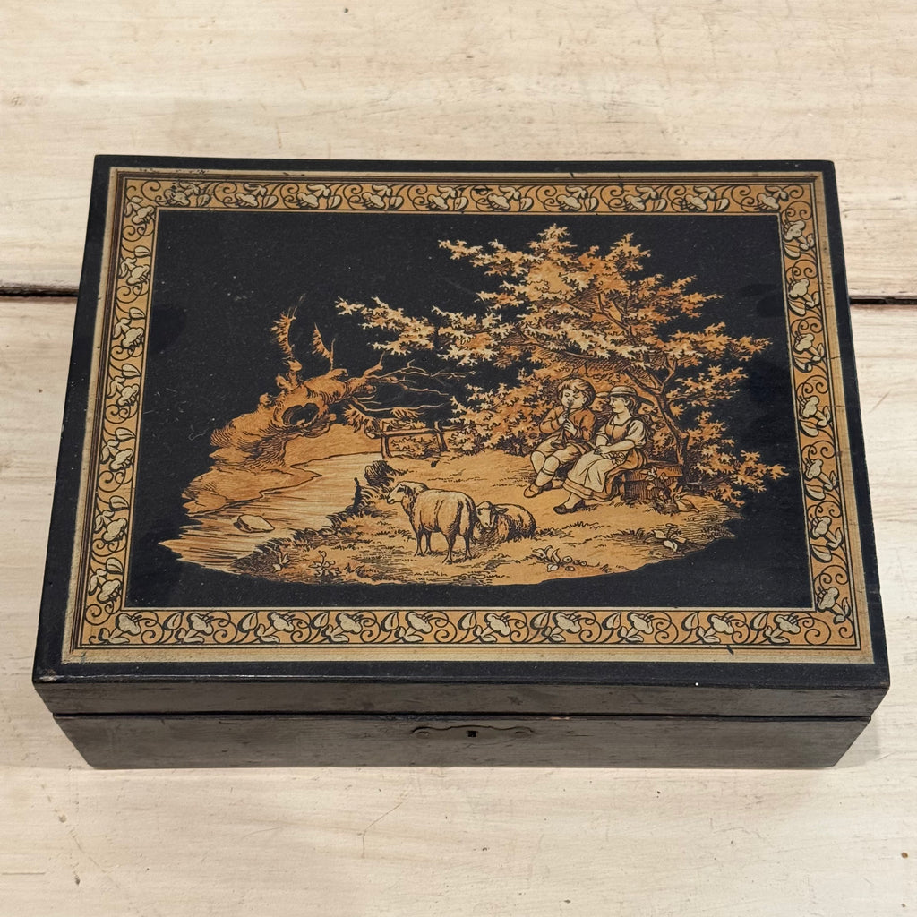 Vintage Victorian Keepsake Box