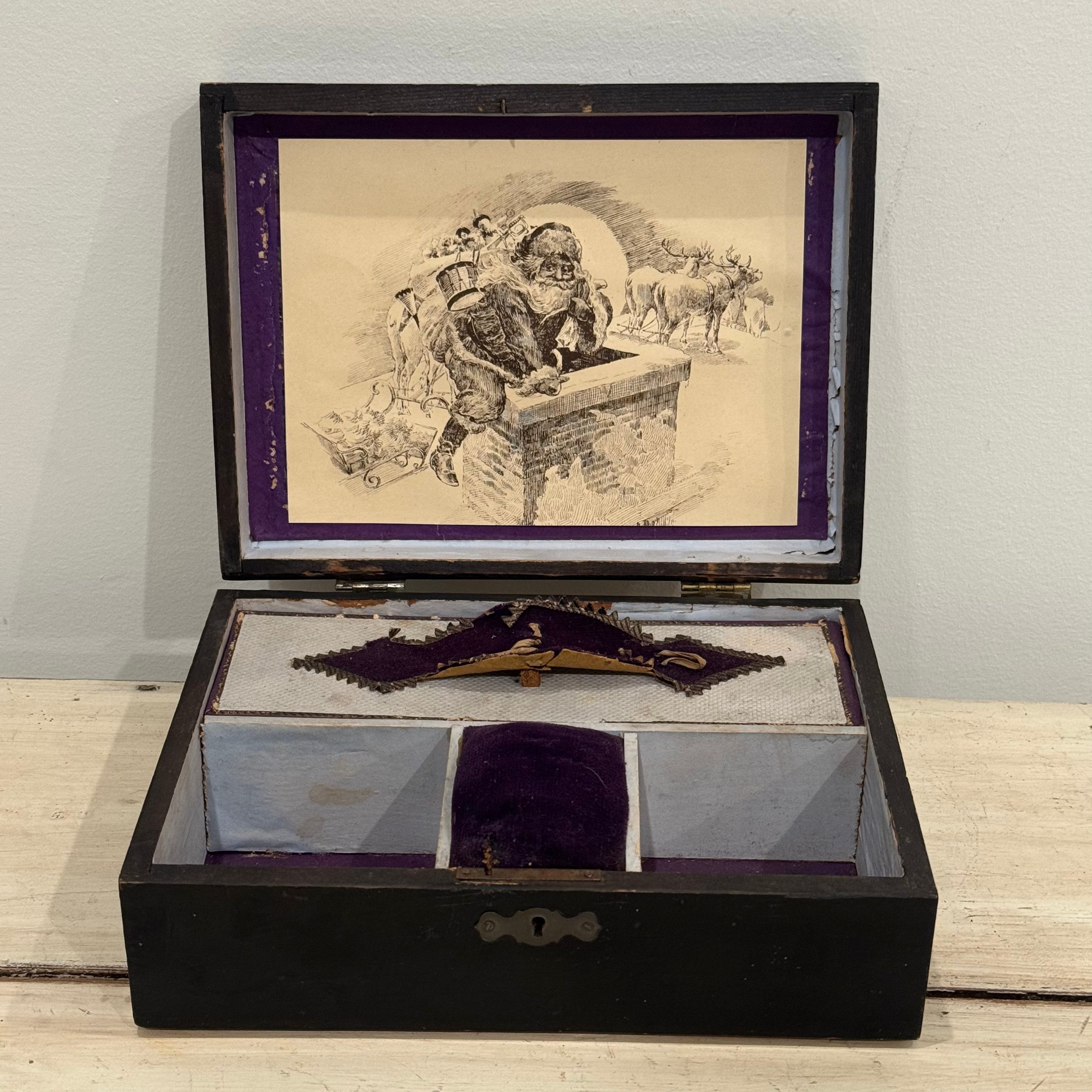 Vintage Victorian Keepsake Box