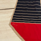 Vintage Vera Neumann Nautical Stripe Scarf