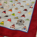 Vintage Breeders' Crown Jockey Silks Scarf