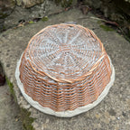 Antique French Bread Proofing Basket