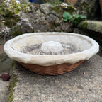 Antique French Bread Proofing Basket