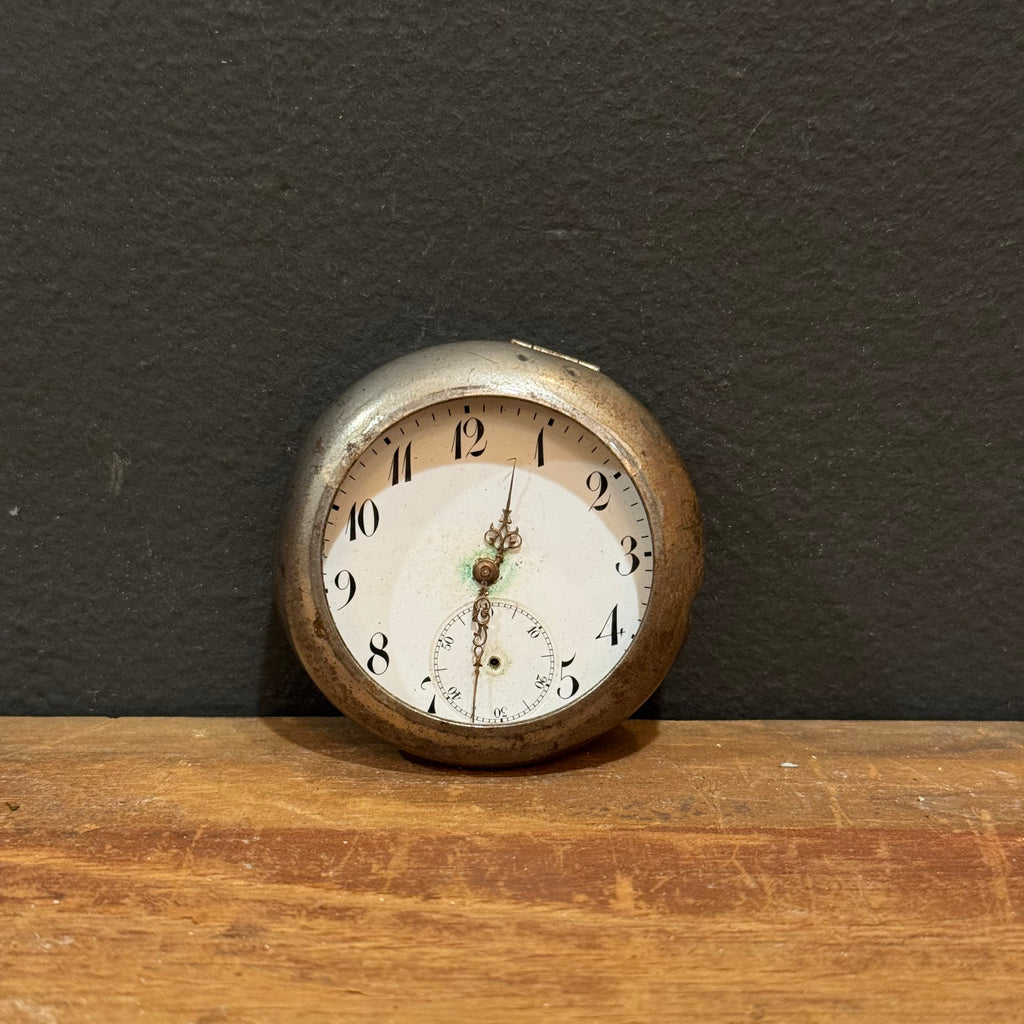 Vintage Pocket Watch Movement & Case