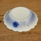 Vintage W.H. Grindley Flow Blue Berry Bowls - set of 10