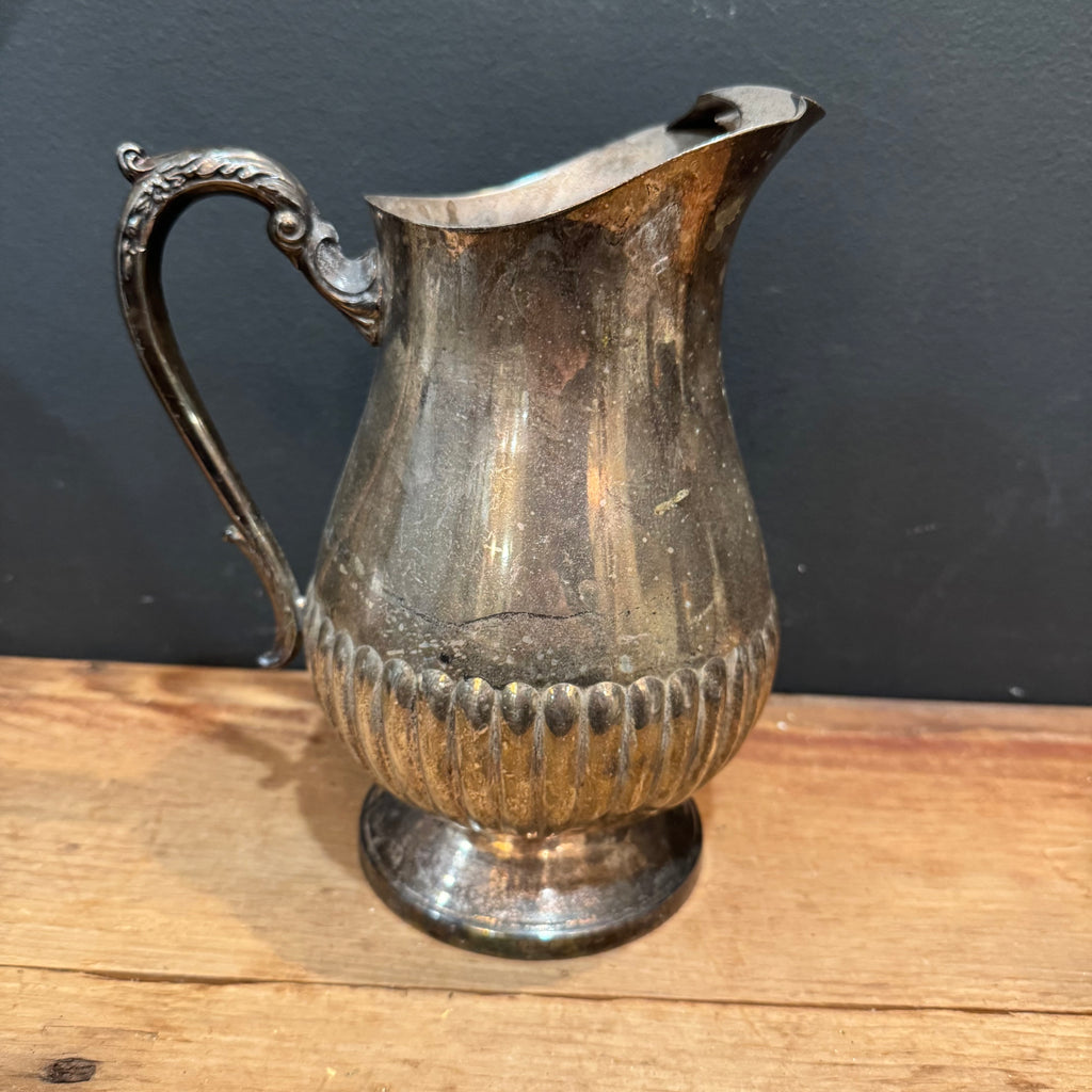 Vintage Silver Plate Water Pitcher