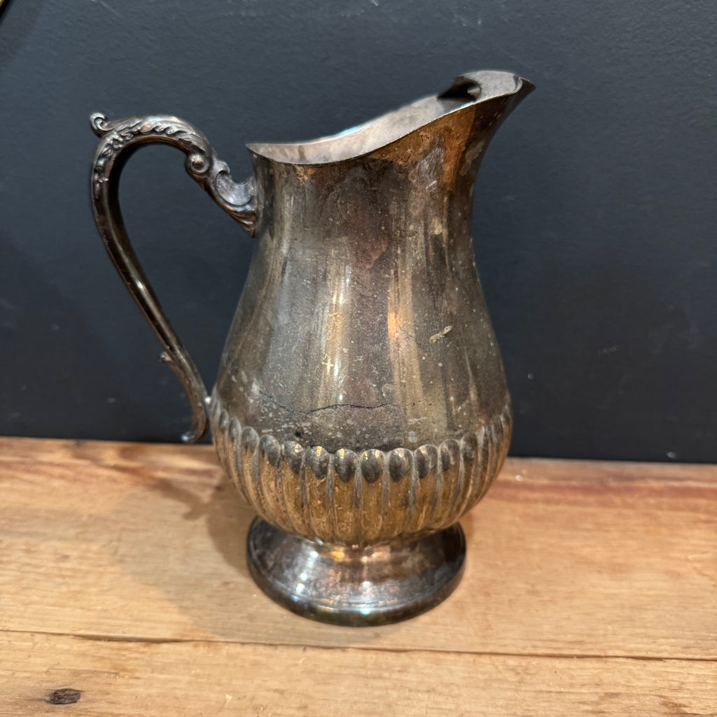 Vintage Silver Plate Water Pitcher