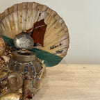 Maritime Seashell Double Inkwell