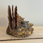 Maritime Seashell Double Inkwell
