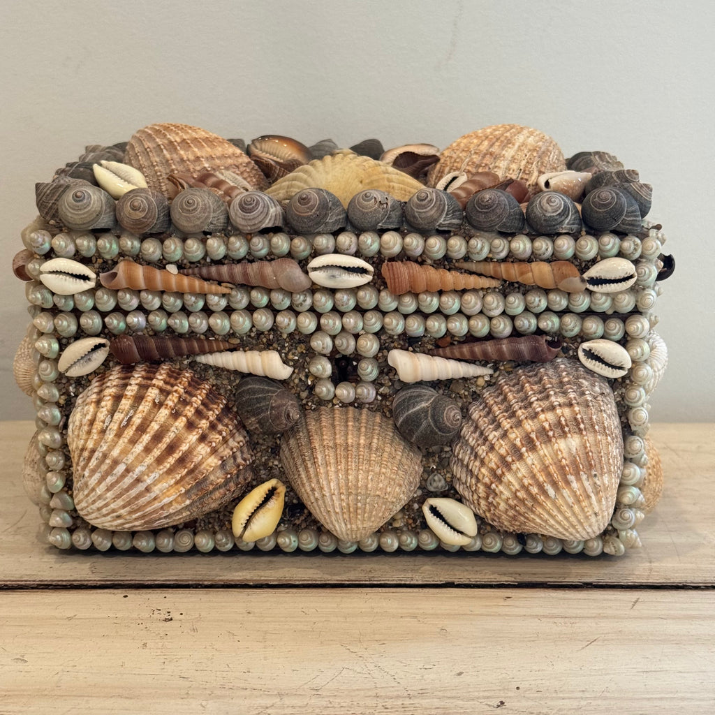 Handmade Seashell Trinket Box